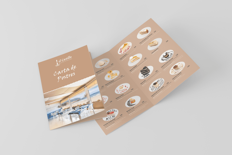 El castillo carta postre