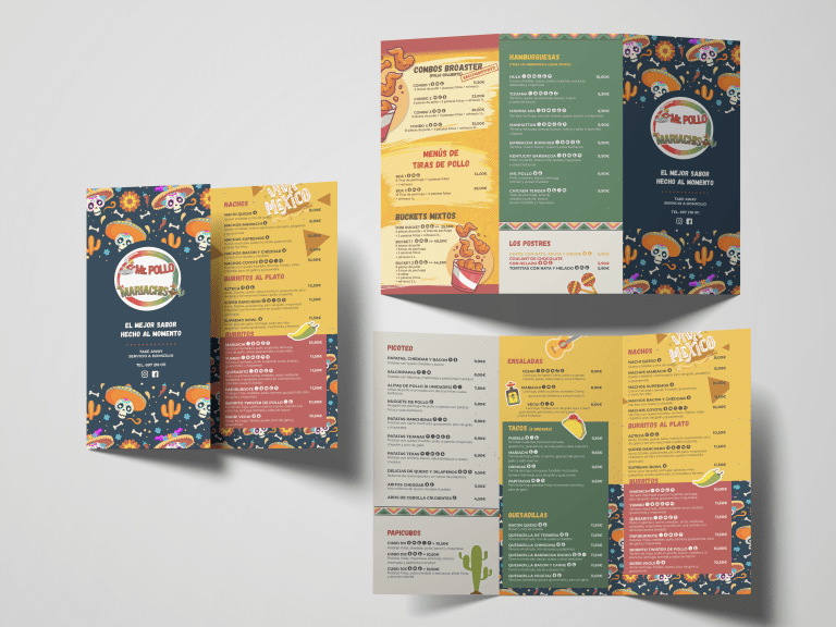 Restaurante Los Mariachis carta