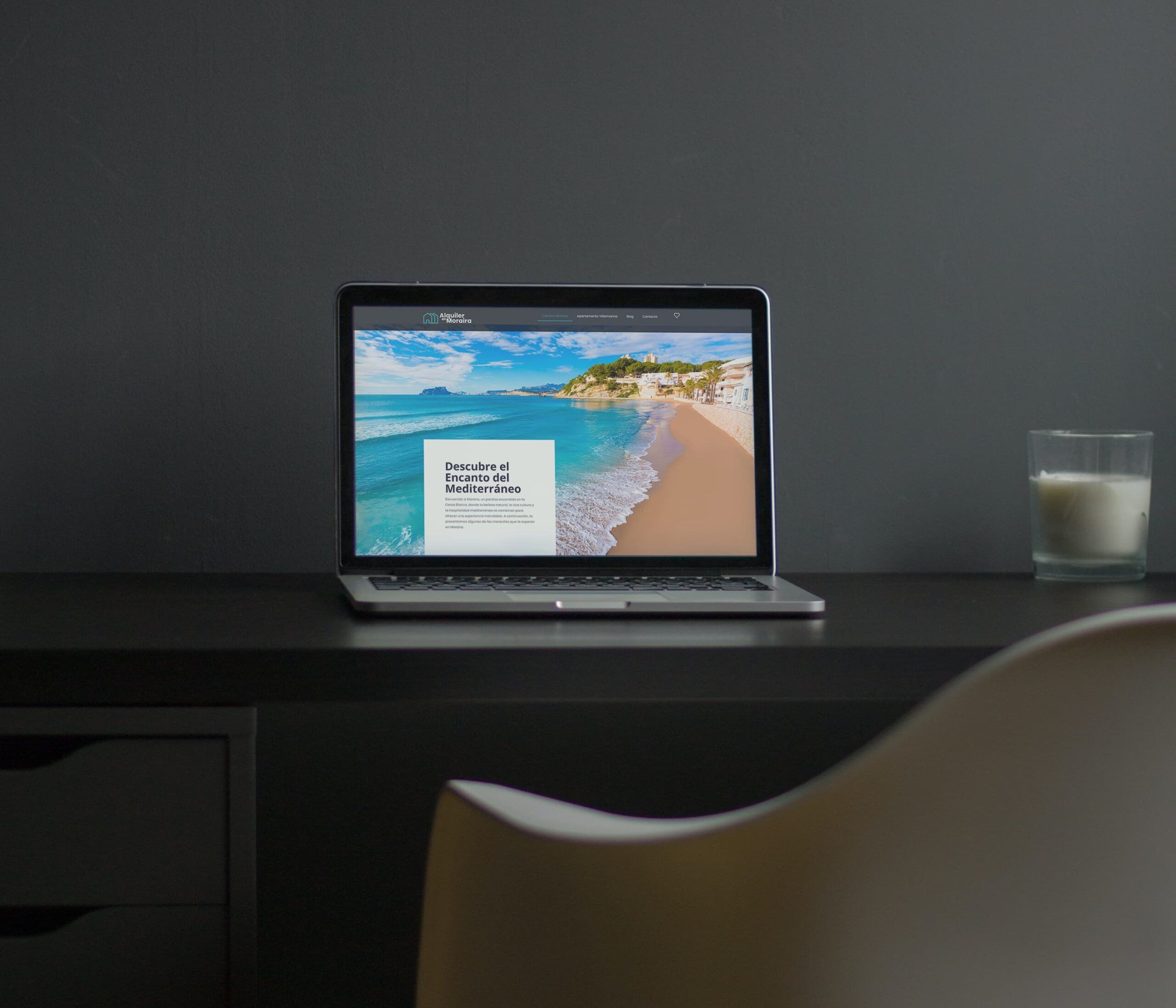 Diseño web para Alquiler en moraira