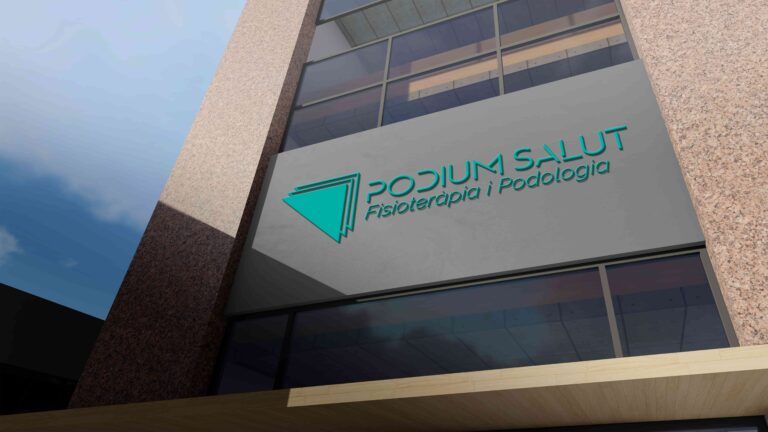 Rotulación para un centro de salud