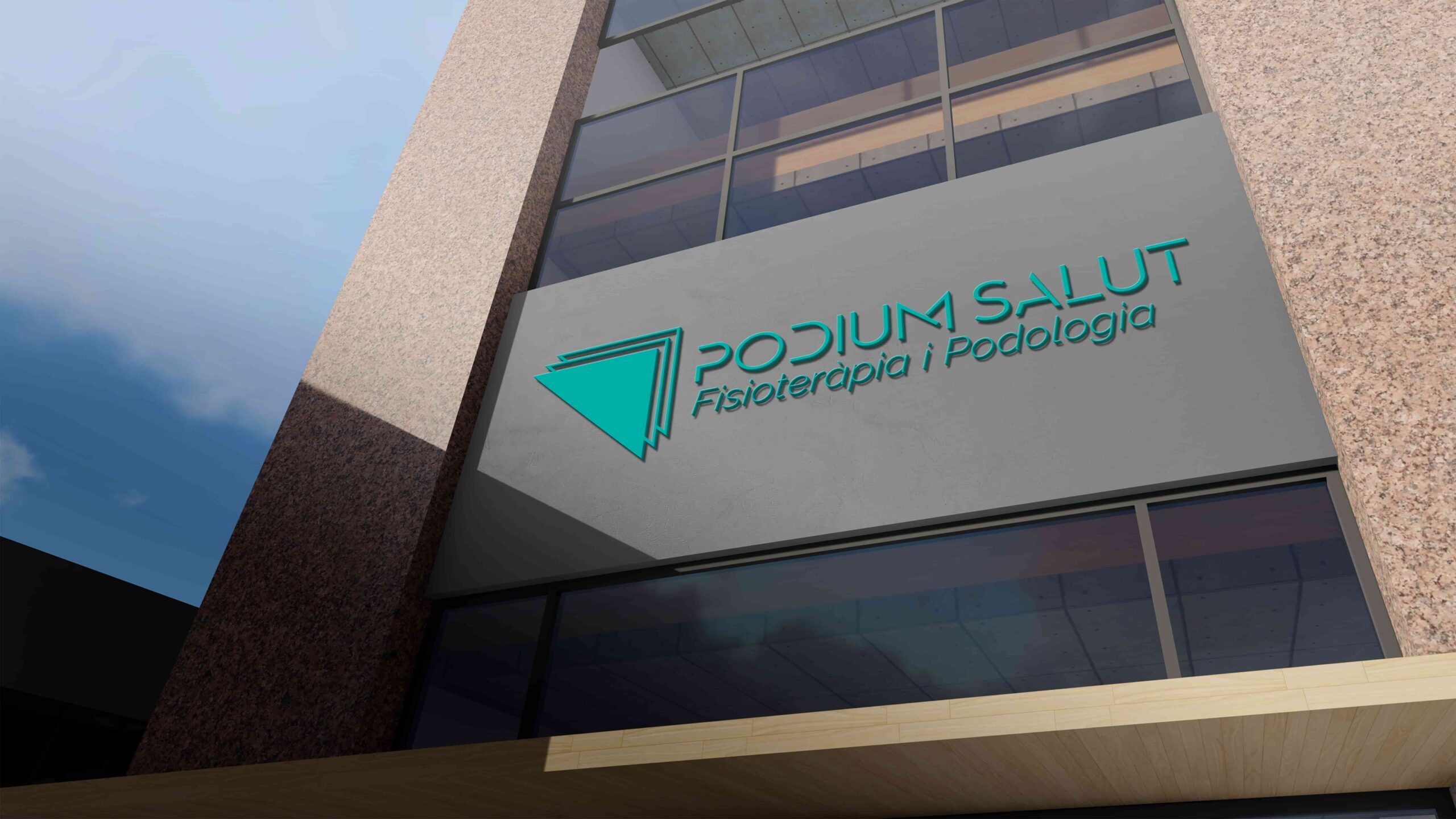 Rotulación para un centro de salud