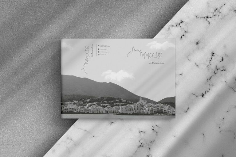 Carpeta corporativa de agencia inmobiliaria